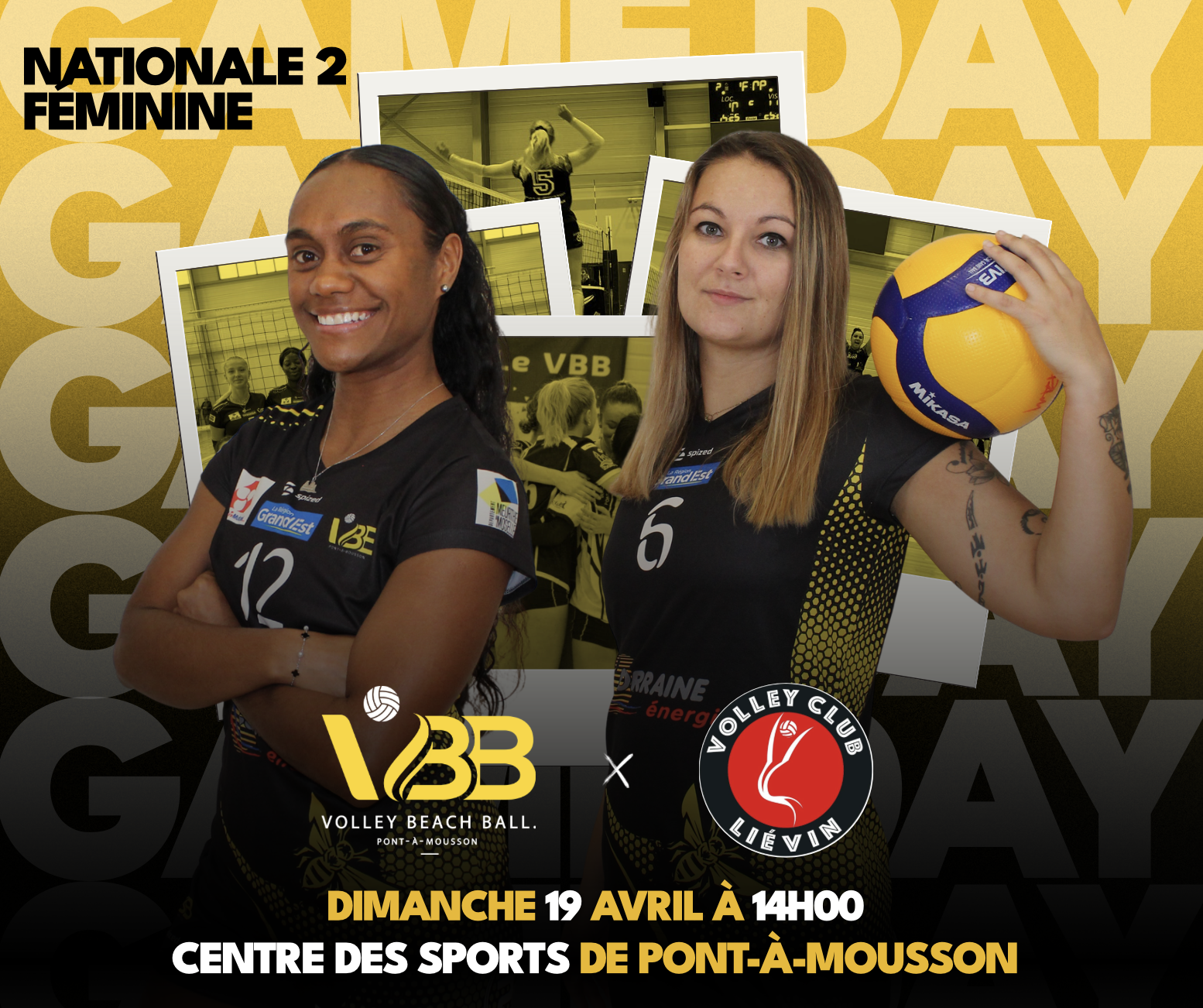 21e journée du championnat N2F !